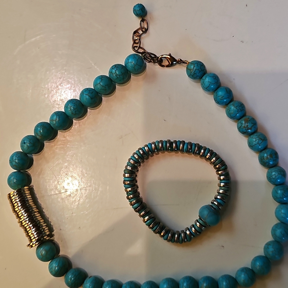 Vintage necklace and bracelet